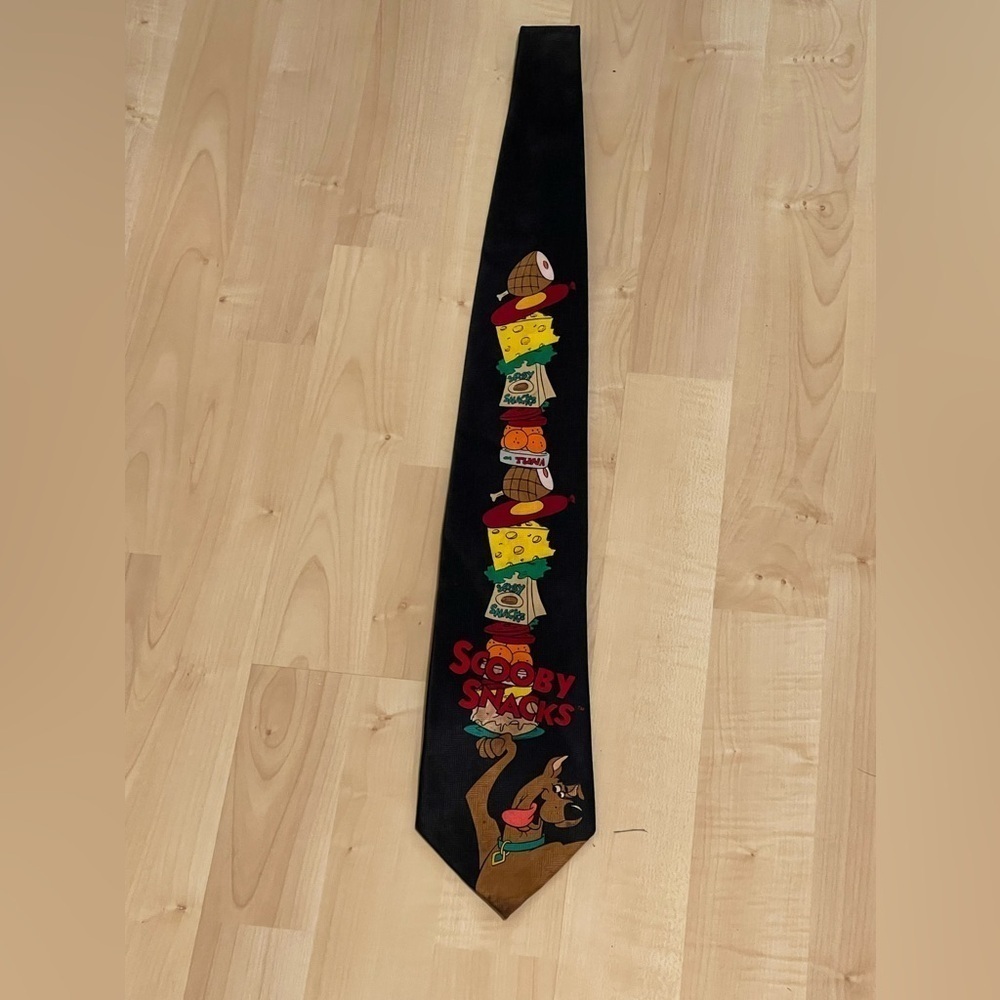 Scooby-Doo! Men's Neck Tie Cartoon Network Vintage 1998 Hanna Barbera Comics